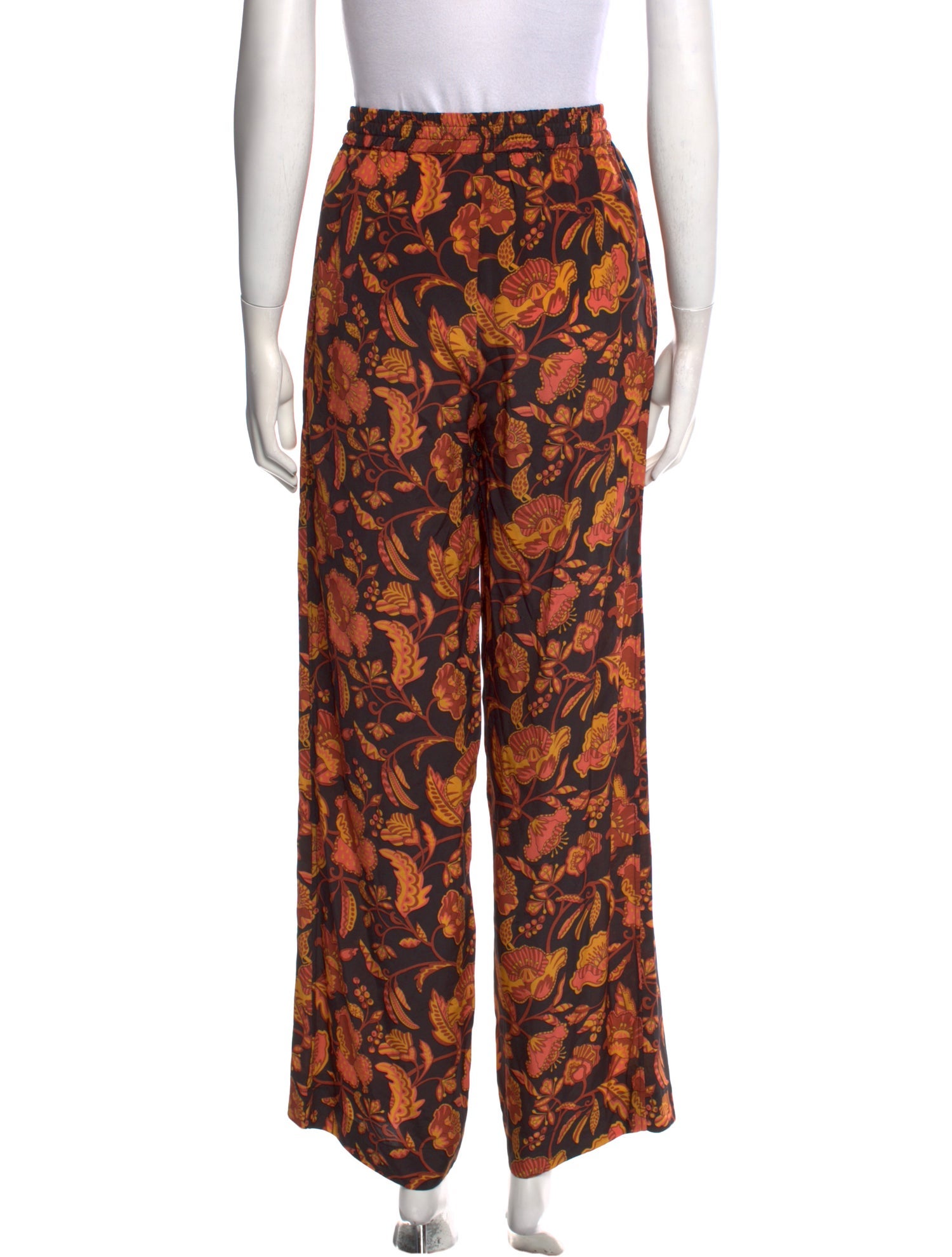 Matteau Silk Wide Leg Pants